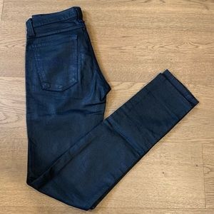 Women’s NUDIE JEANS CO Waxed denim - Size W27 L34 (Colour-Black Navy)